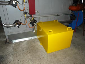 RED Metallbau - Arbeitsschutz - Komplette Schutzabdeckung für das Bauteil