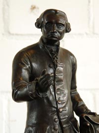 RED Metallbau - Skulptur Immanuel Kant, Kun Preußischer Kulturbesitz (Reparaturarbeit)
