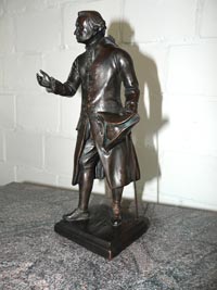 RED Metallbau - Skulptur Immanuel Kant, Kun Preußischer Kulturbesitz (Reparaturarbeit - Bild 2)